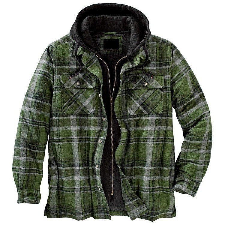 Oscar Marchmont | Quilted Flannel Mens Jacket