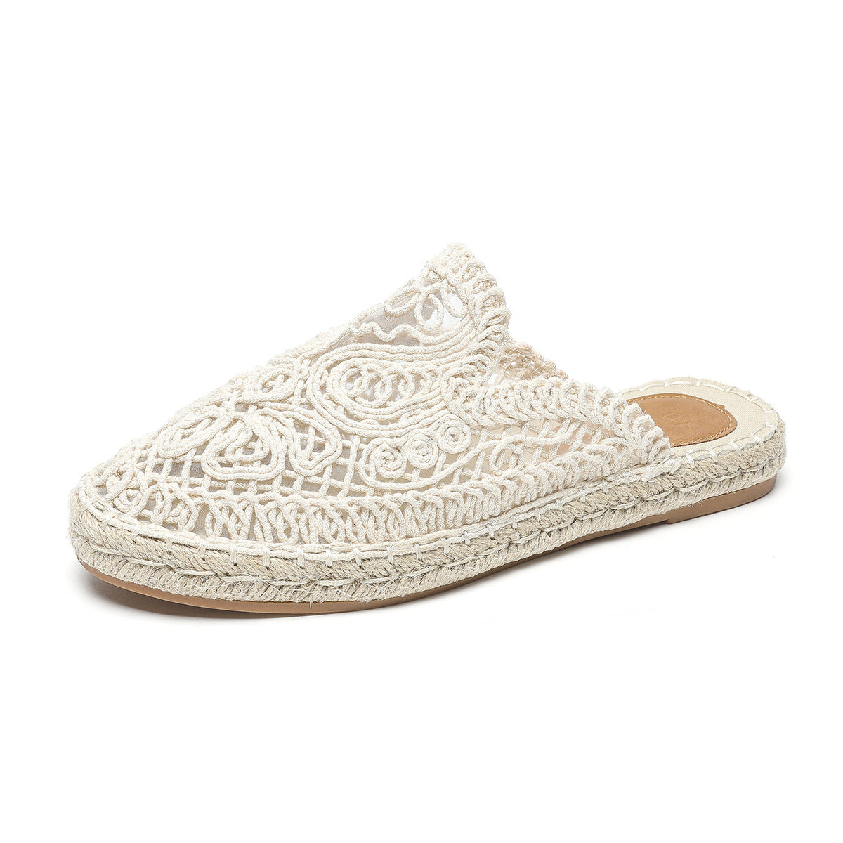Freya Bexley | Round Toe Hollow-Out Slippers