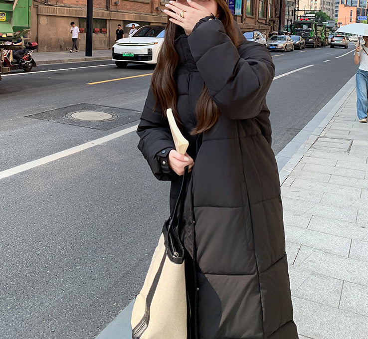 Eleanor Green | Oversized Longline Puffer Coat