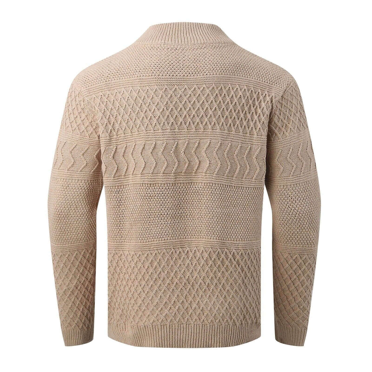 Rhys Calder | Shawl Collar Cable Knit Cardigan