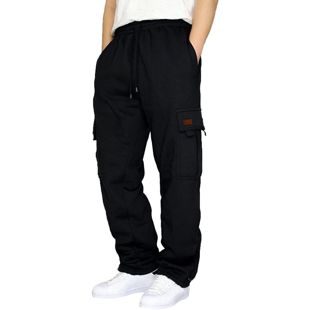 Nathaniel Hughes | Loose Fit Cargo Trousers For Men