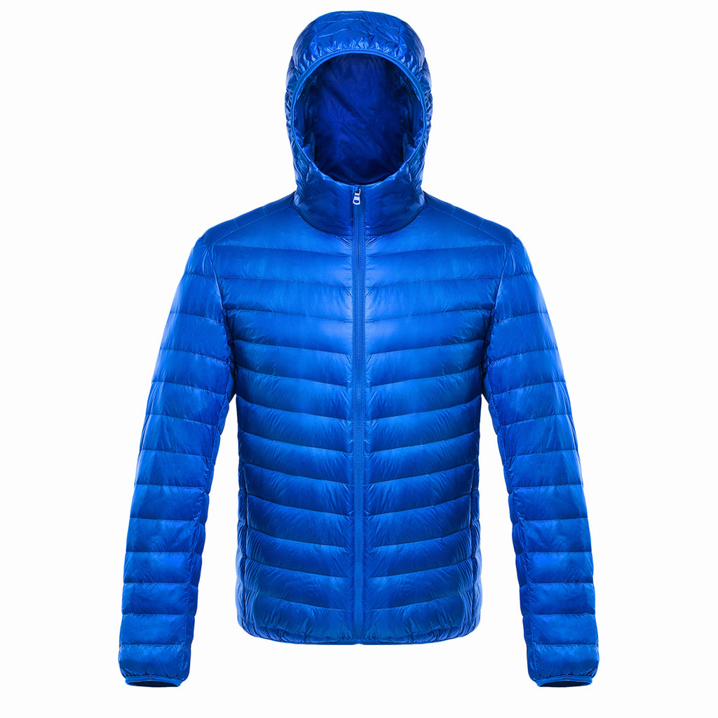Nathaniel Ashwood | Quilted Olive Mens Jacket With Hood