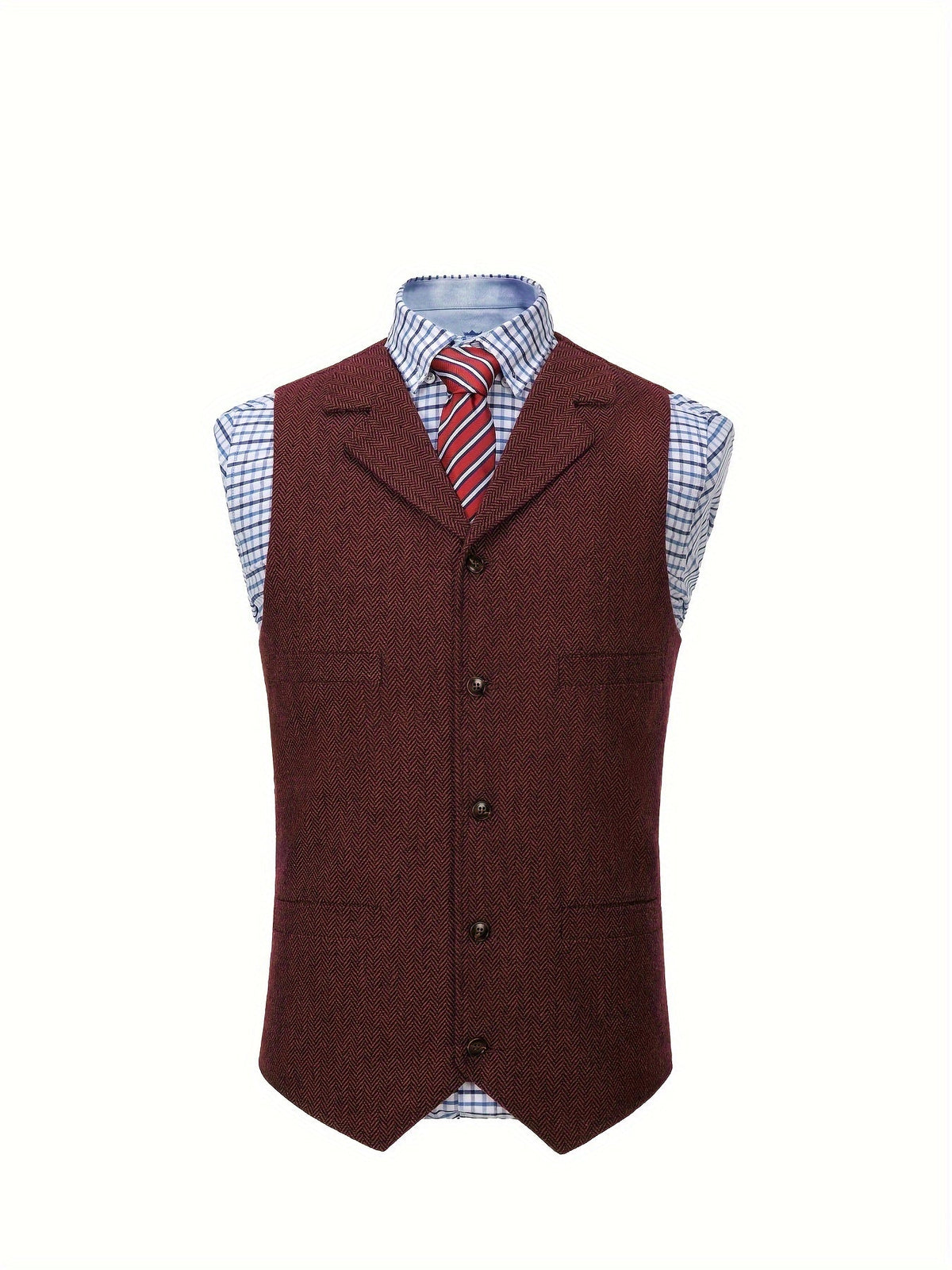 Percy Fairweather | Heritage Herringbone Vest