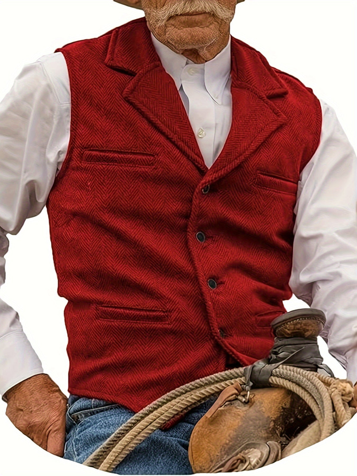 Percy Fairweather | Heritage Herringbone Vest