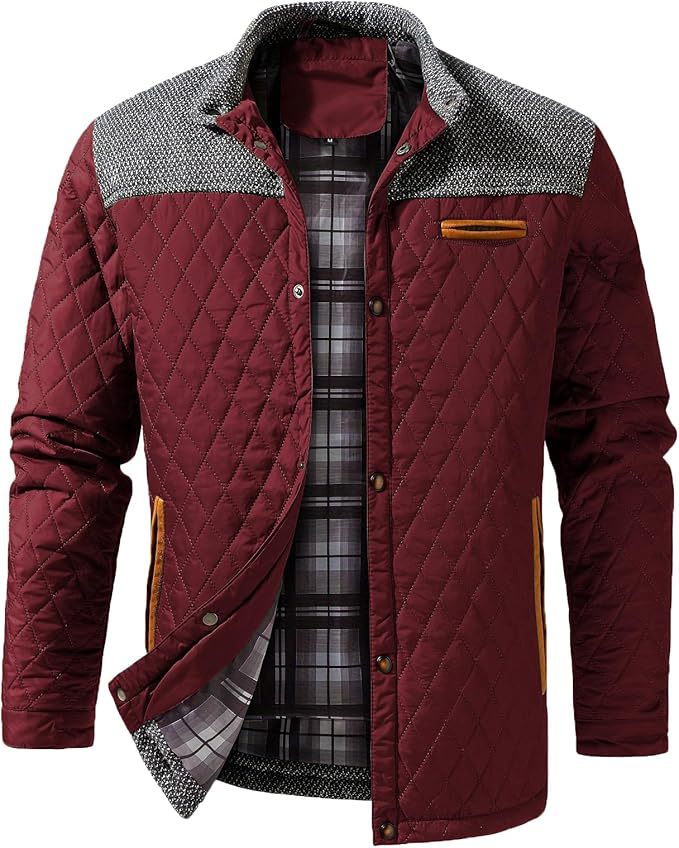 Graham Sutherland | Colour Block Quilted Jacket for Men