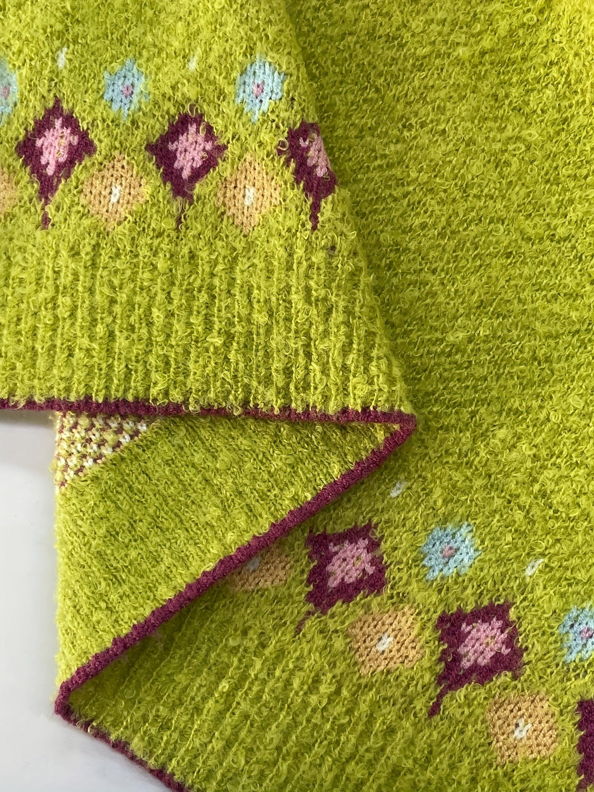 Rhiannon Williams | Nordic Patterned Knit Cardigan