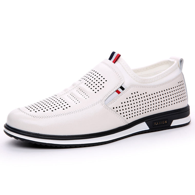 Henry Blackwell | Black Leather Slip-On Loafers