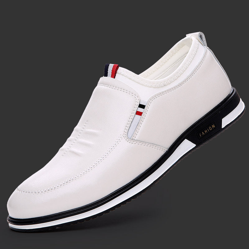 Henry Blackwell | Black Leather Slip-On Loafers