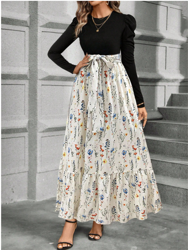Juliet Kestrel | Floral Wrap Maxi Dress