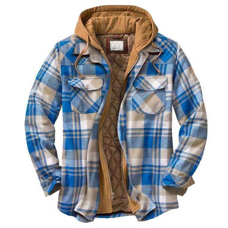 Oscar Marchmont | Quilted Flannel Mens Jacket