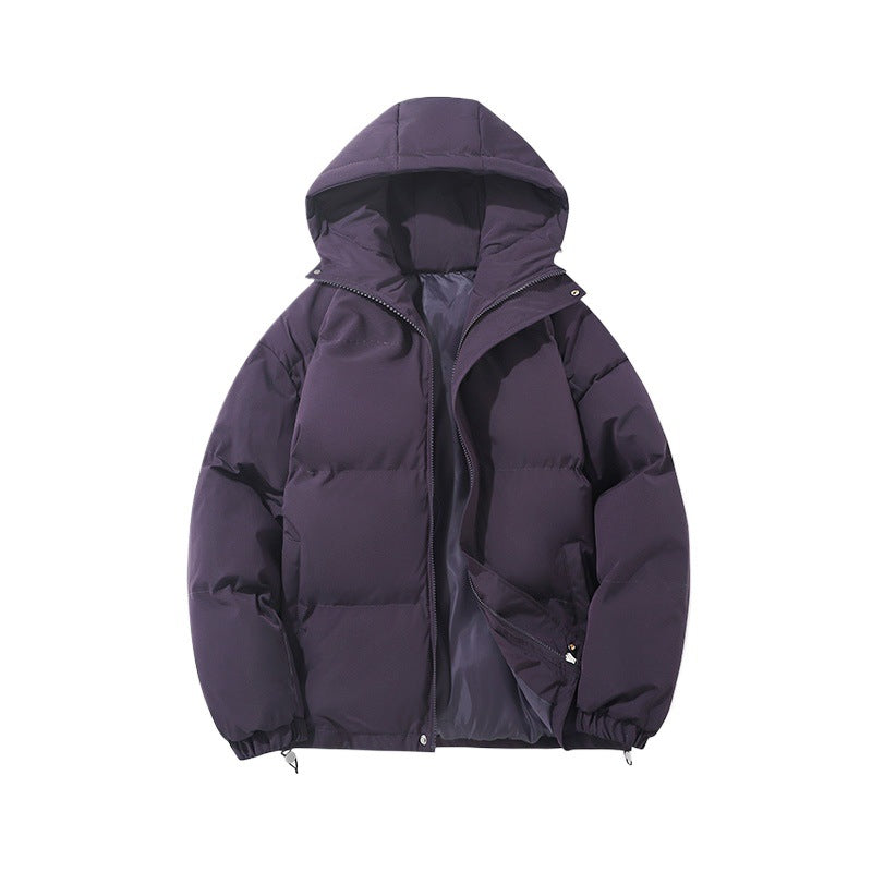 Percy Wright | Hooded Zip-Up Puffer Jacket for Men