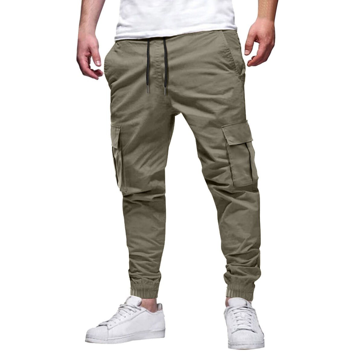 Miles Calloway | Cotton Cargo Jogger Trousers