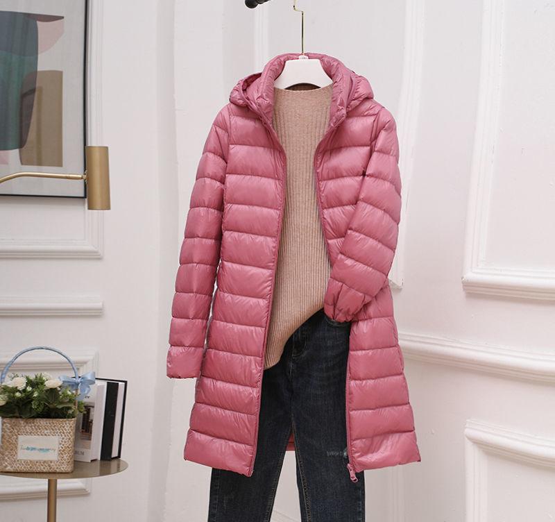Felicity Dunmore | Quilted Mid-Length Puffer Jacket With Hood