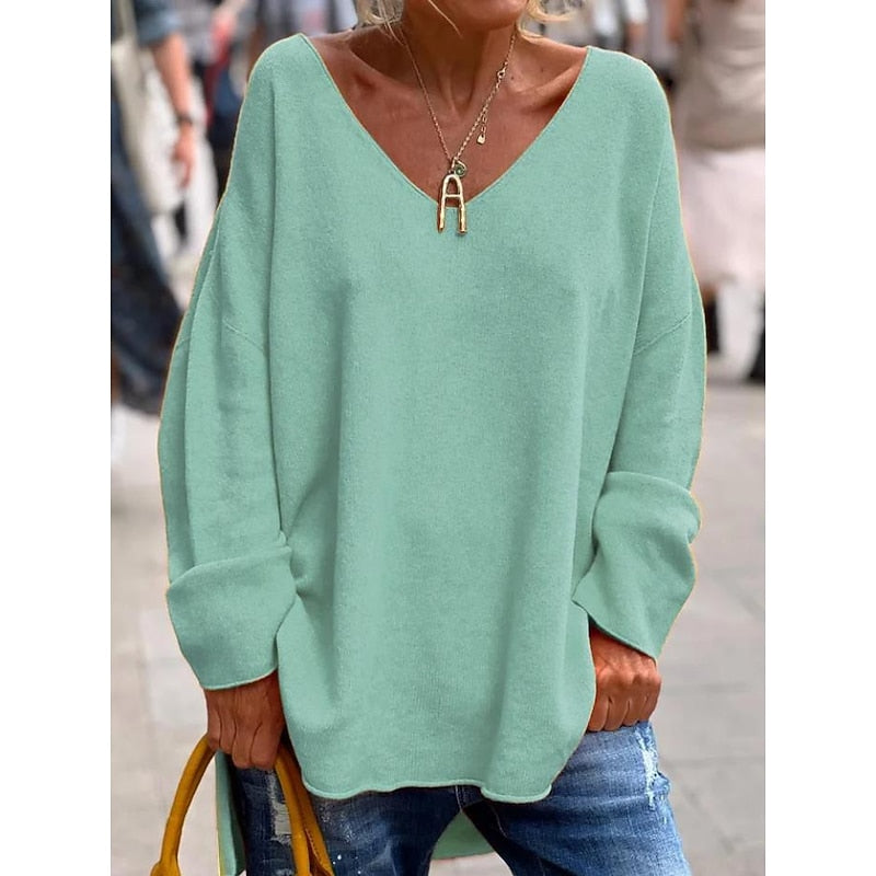 Georgiana Thistlewood | Relaxed V-Neck Pullover