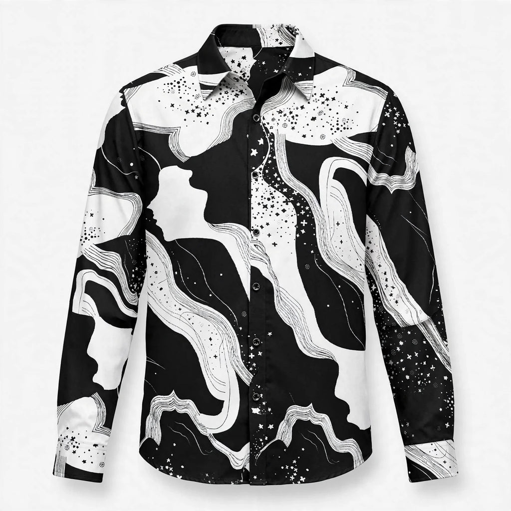 Cressida Marlow | Abstract Print Long Sleeve Blouse