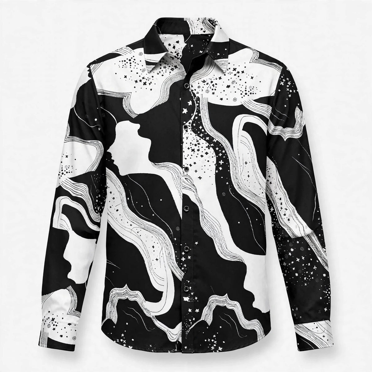 Cressida Marlow | Abstract Print Long Sleeve Blouse