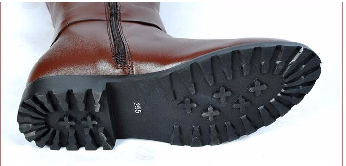 Nigel Hartwell | Black Leather Knee-High Riding Boots