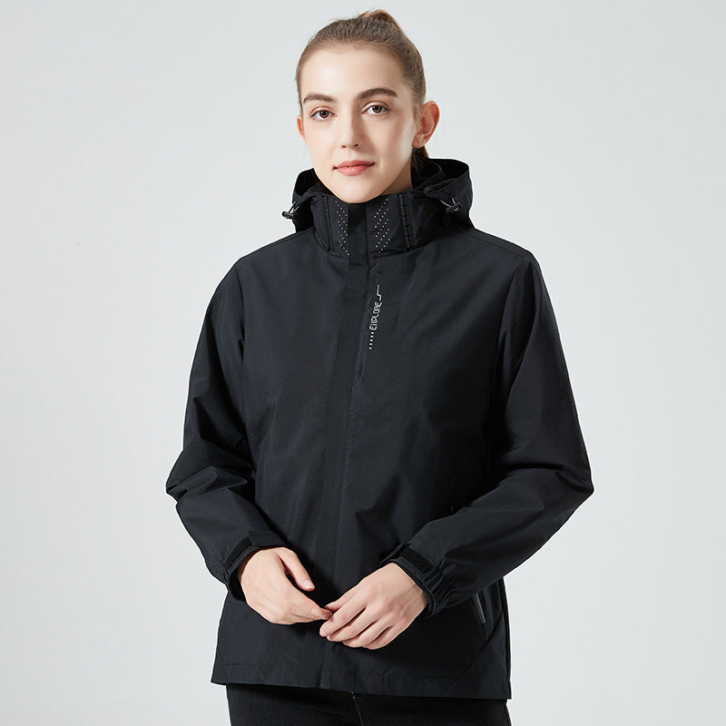 Jonathan Pembridge | Hooded Navy Mens Jacket