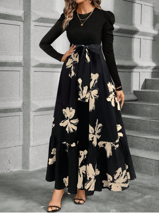 Juliet Kestrel | Floral Wrap Maxi Dress