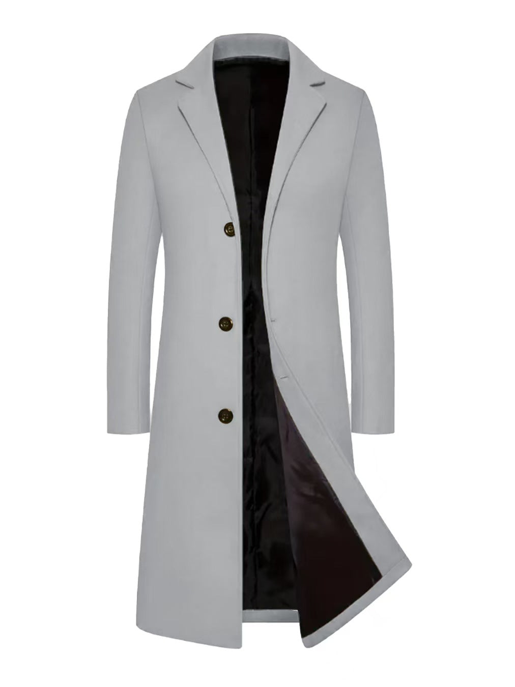 Henry Sutton | Slim-Fit Longline Trench Coat For Men