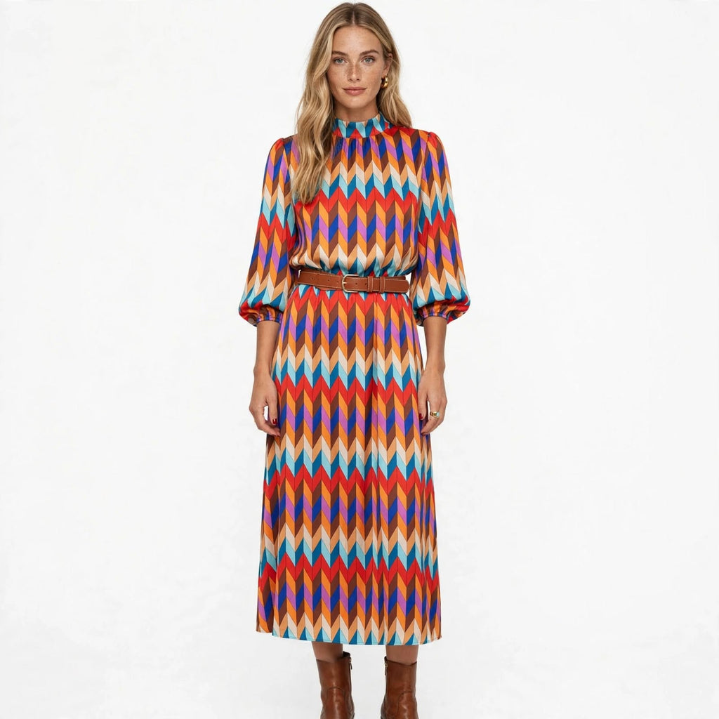 Isla Redmond | Tie-Dye Print Summer Dress