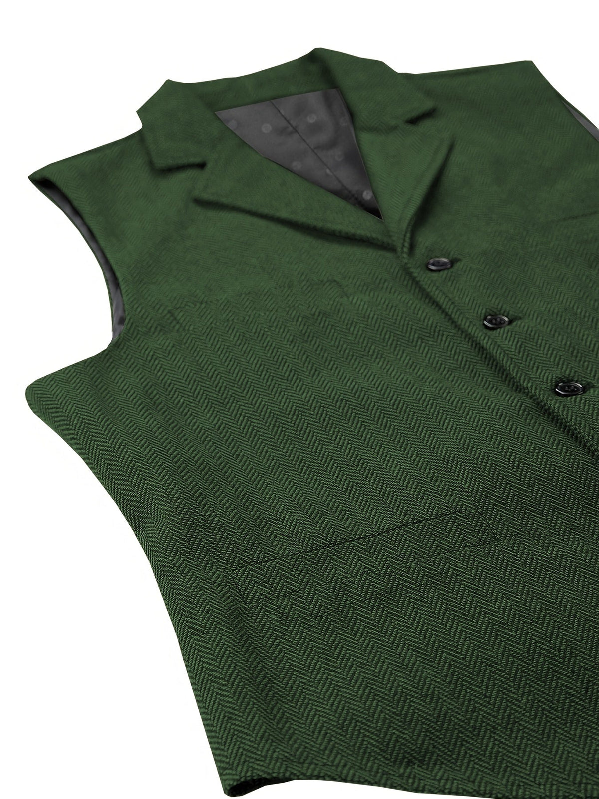 Tobias Sterling | Herringbone Wool Waistcoat for Men