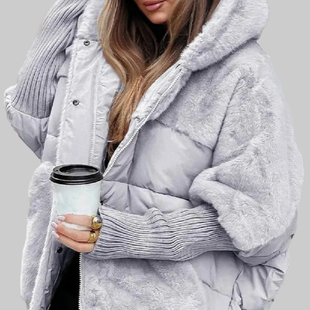 Warm Winter Coat with Hood