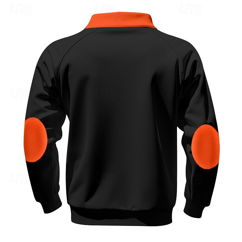 Alfie Sutton | Quarter-Zip Colour Block Pullover