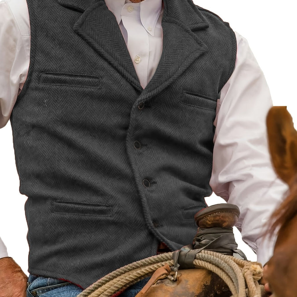 Percy Fairweather | Heritage Herringbone Vest