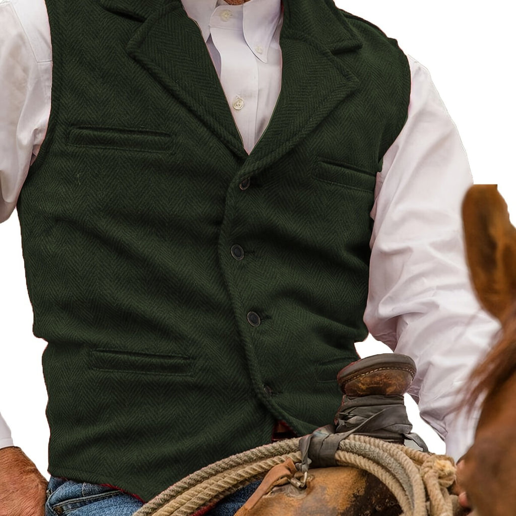 Percy Fairweather | Heritage Herringbone Vest