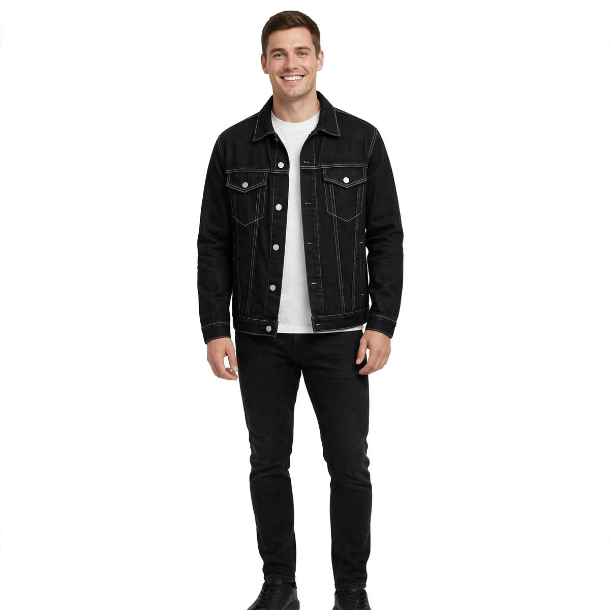 Hamish Kellerman | Relaxed-Fit Denim Mens Jacket
