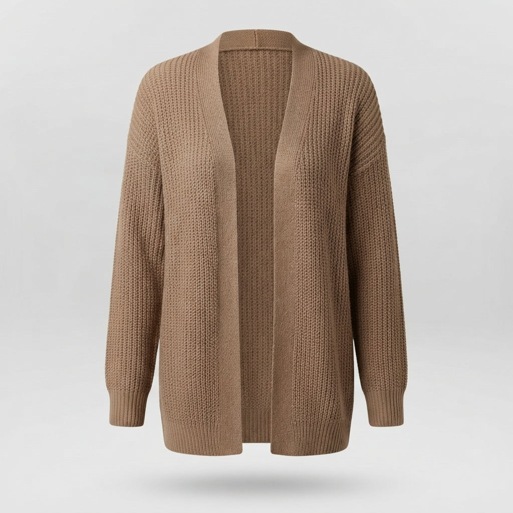 Georgiana Ellery | Purple Knit Open-Front Cardigan