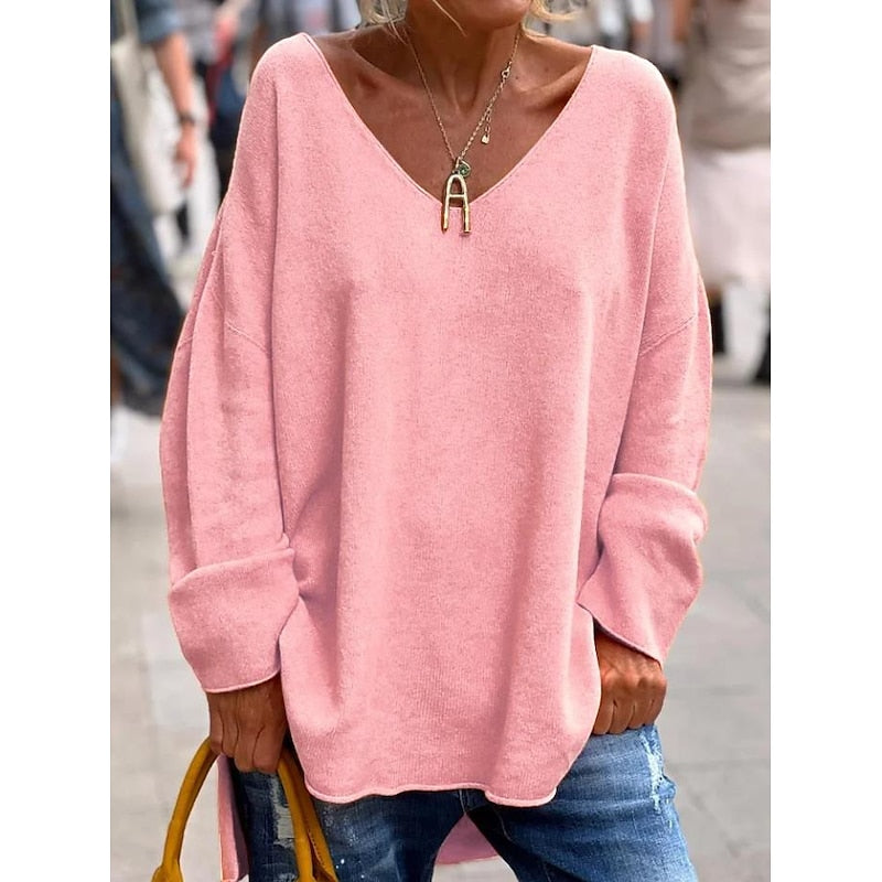 Georgiana Thistlewood | Relaxed V-Neck Pullover