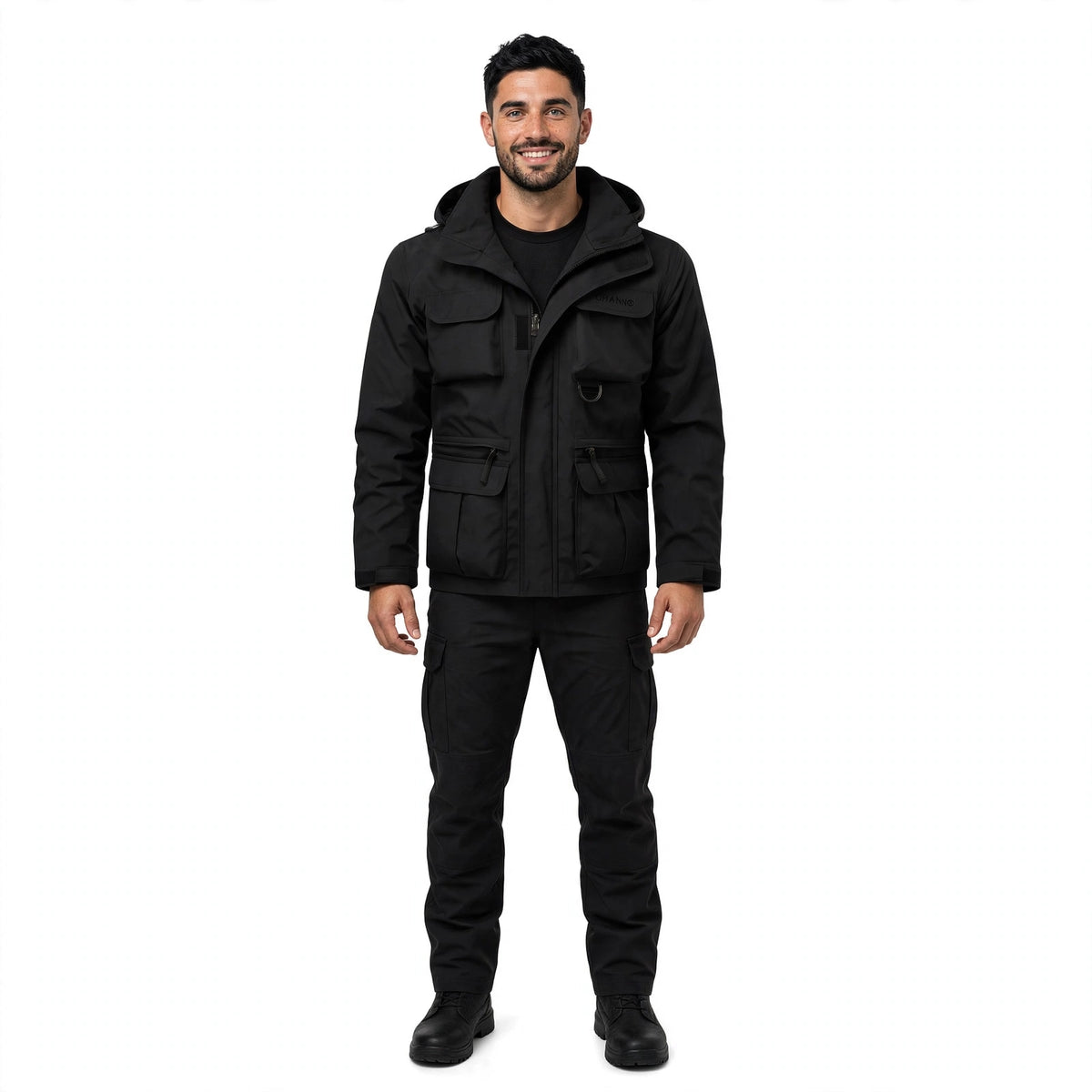 Anthony Rowntree | Waterproof Mens Coat With Utility Pockets