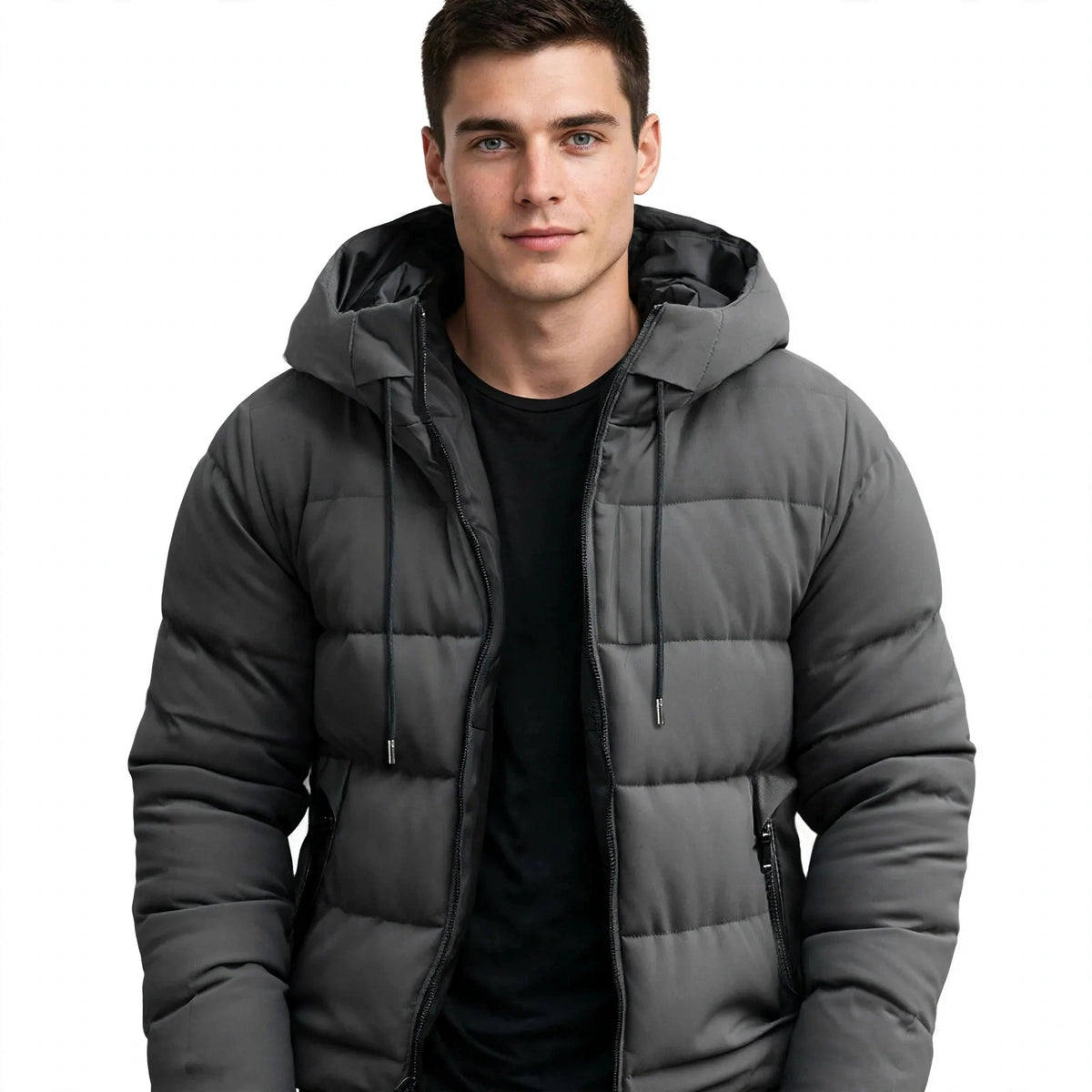 Edward Marchmont | Padded Hooded Mens Jacket