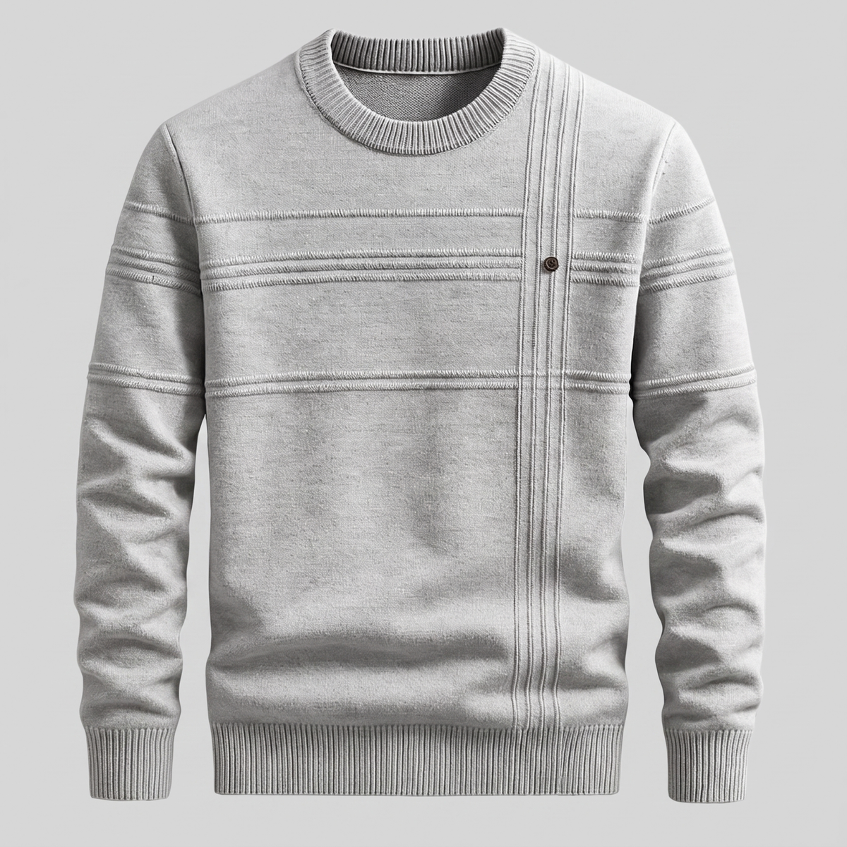 NO CJ | Nigel Barlow | Cotton Crew Neck Sweater For Men