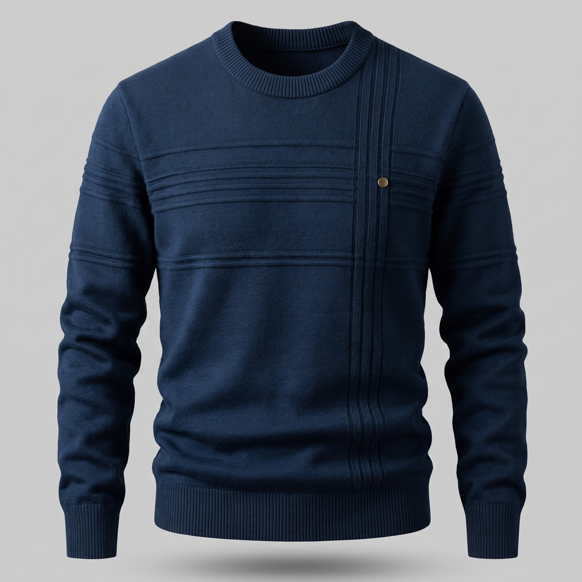 NO CJ | Nigel Barlow | Cotton Crew Neck Sweater For Men