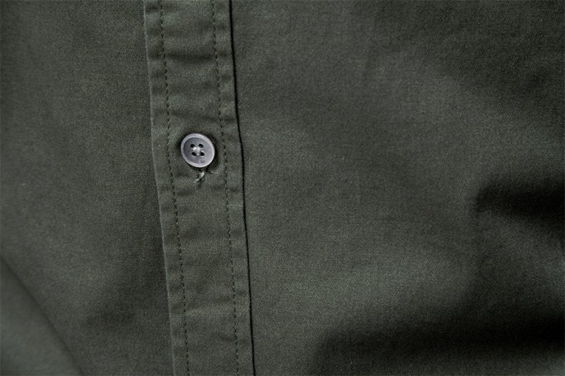 Nathaniel Hill | Utility Cotton Shirt With Chest Pockets