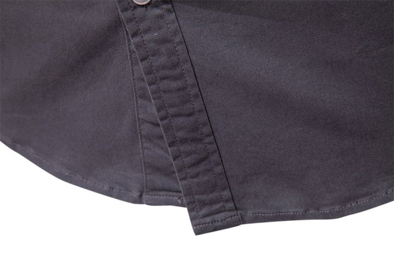 Nathaniel Hill | Utility Cotton Shirt With Chest Pockets