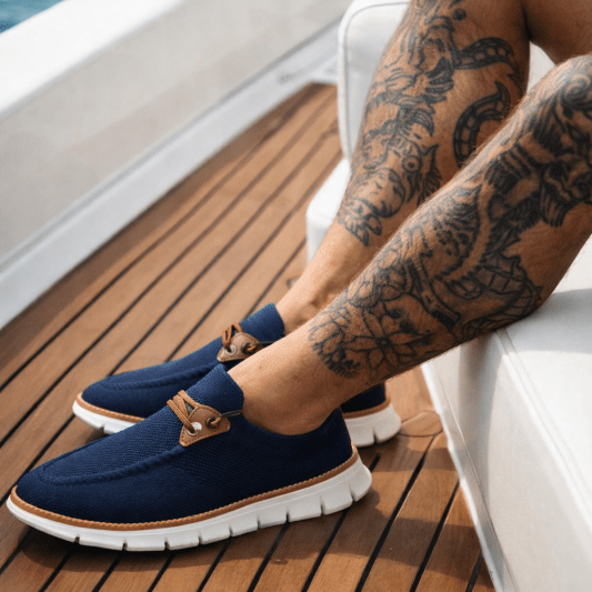 Malcolm Hartley | Breathable Knit Sneakers For Men