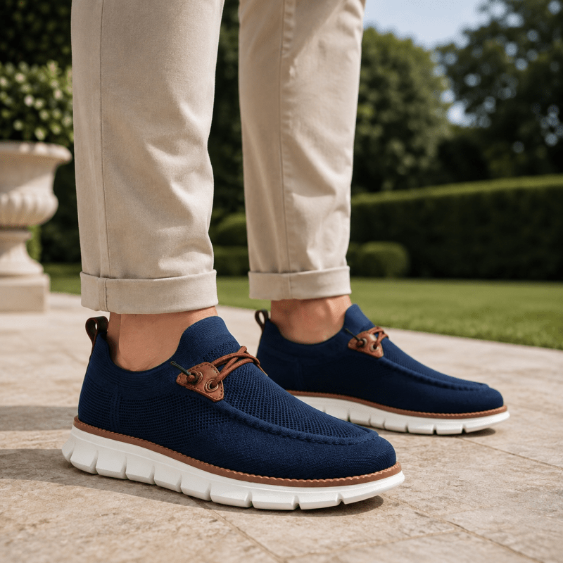 Malcolm Hartley | Breathable Knit Sneakers For Men