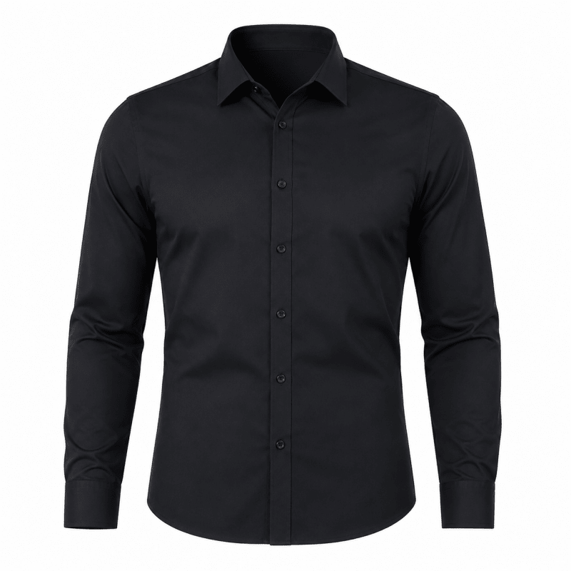 Graham Whitmore | Navy Slim-Fit Long Sleeve Shirt