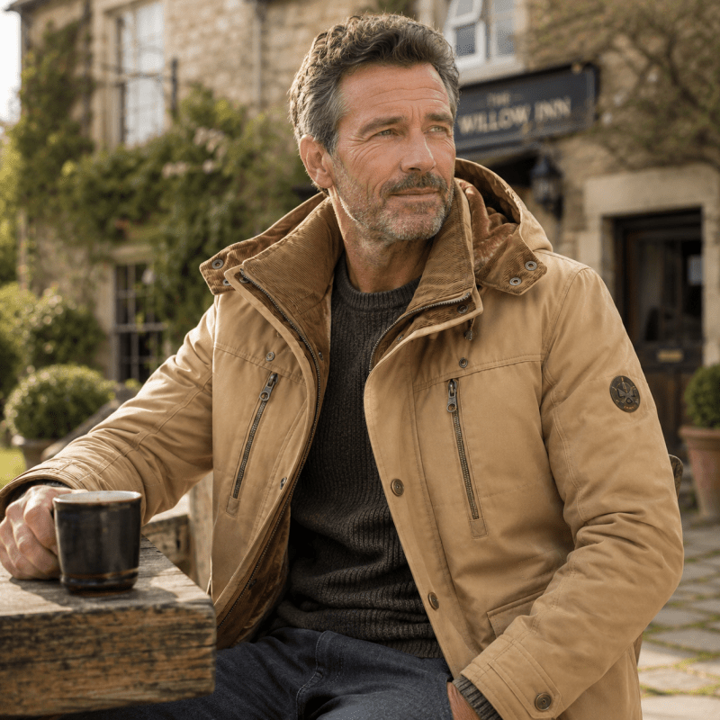 Graham Wright | Insulated Hooded Field Jacket for Men