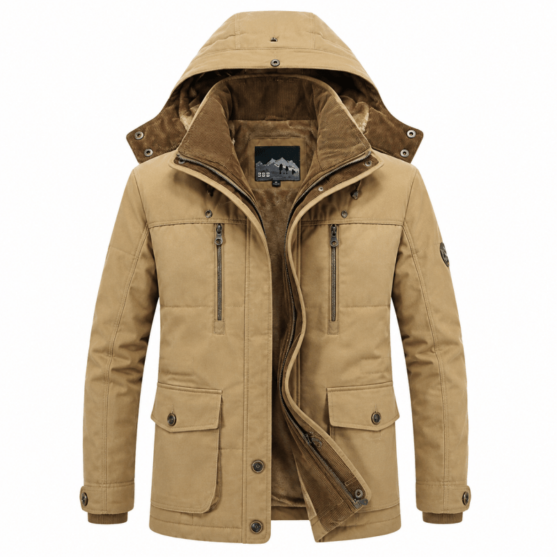 Graham Wright | Insulated Hooded Field Jacket for Men