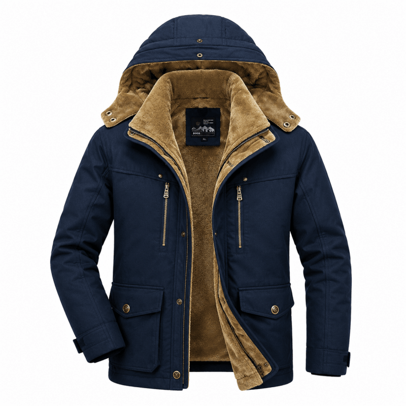 Graham Wright | Insulated Hooded Field Jacket for Men
