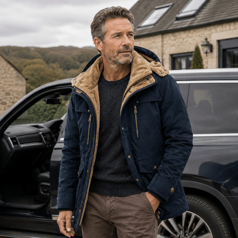Graham Wright | Insulated Hooded Field Jacket for Men