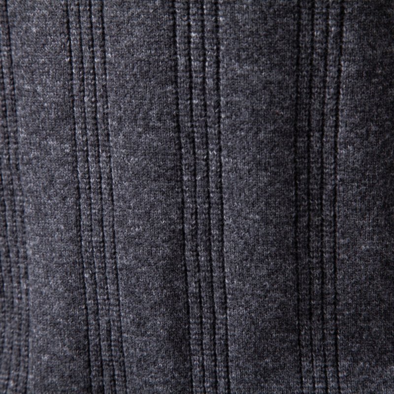 Callum Hartley | Ribbed Knit Sweater With Polo Collar