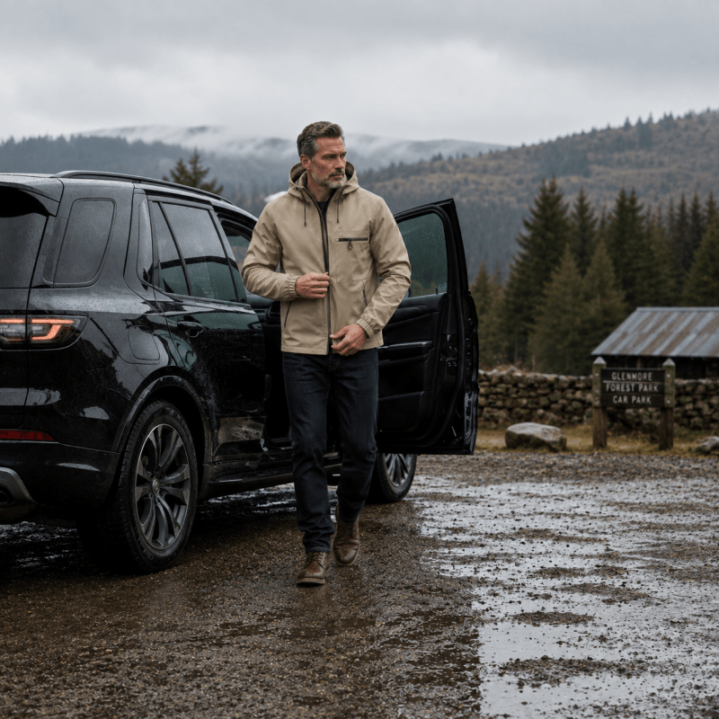 Thomas Edwards | Waterproof Hooded Jacket for Men