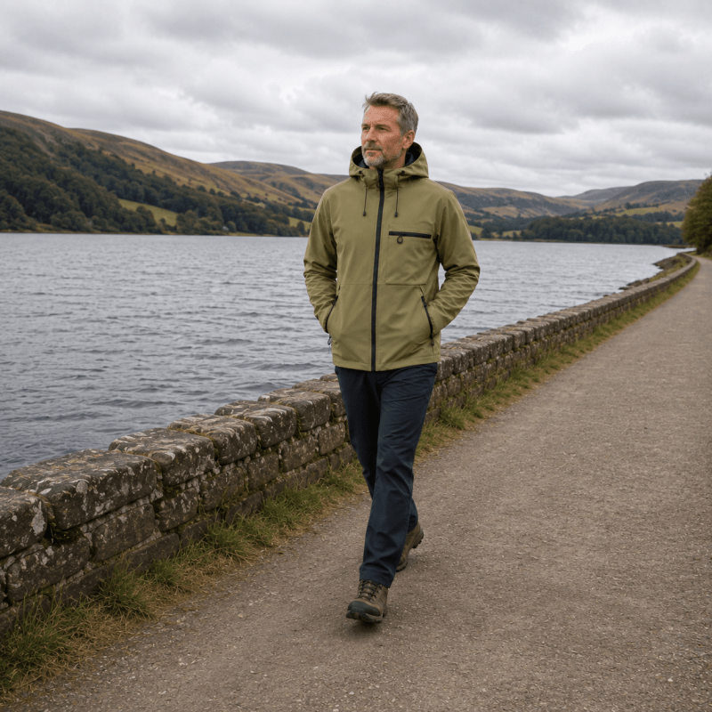 Thomas Edwards | Waterproof Hooded Jacket for Men