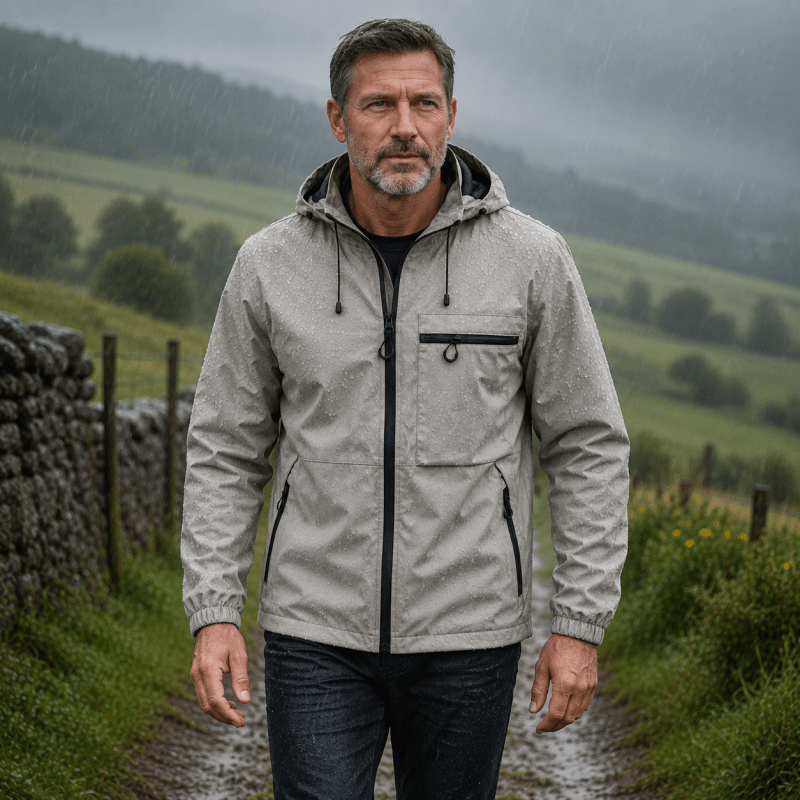 Thomas Edwards | Waterproof Hooded Jacket for Men
